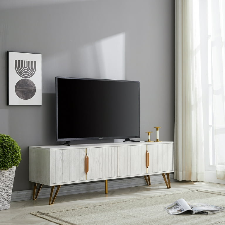 White cube cheap tv unit