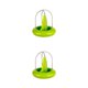 thumbnail image 1 of Pelador de frutas Injueey acero inoxidable manual desmontable reutilizable hogar rebanador dentado Verde, 1 of 6