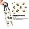 thumbnail image 4 of Yayeee 33oz Insulated Water Bottle Double Wall Stainless Steel with Flip Straw Lid, Cute Cat Paw, 4 of 7