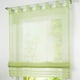 thumbnail image 4 of Cortinas romanas de gasa transparente para dormitorio, cocina y balcón. Verde-60 × 155cm, 4 of 8