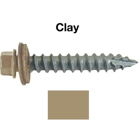 Team Roping With Jake And Clay #14 Metal ROOFING SCREWS: (250) Screws x 1