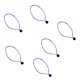 thumbnail image 2 of 6 Pedazos El Codo Elástico De De Elástico Fuerte De Los 24cm El Toldo De Del Azul Baoblaze Bola Bungee, 2 of 6