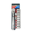 thumbnail image 2 of Crescent Assorted Sizes x 1/2 in. drive SAE 12 Point Socket Wrench Set 12 pc., 2 of 2