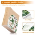thumbnail image 4 of Shells Palm Trees Napkin Holders for Tables Napkin Stand Paper Holder Organizer Tabletop Tissue Box Dispenser, 4 of 8
