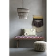 thumbnail image 7 of Creative Co-Op 3-Tier Round Metal Chandelier with 3 Lights & Hanging Wood Beads, 7 of 7