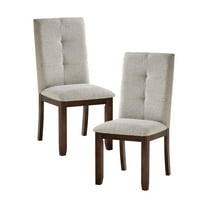 OakvillePark Cairo Dining Side Chair (Set of 2), Dark Cherry