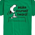 thumbnail image 3 of Peanuts - Make Yourself Heard - Toddler & Youth Short Sleeve Graphic T-Shirt, 3 of 6