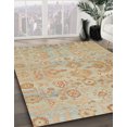 thumbnail image 2 of Ahgly Company Indoor Rectangle Abstract Burly Brown Oriental Area Rugs, 7' x 10', 2 of 6