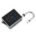 thumbnail image 1 of Smart Biometric Fingerprint Padlock Keyless Alloy Lock for Gym School Office Security Access, 1 of 7