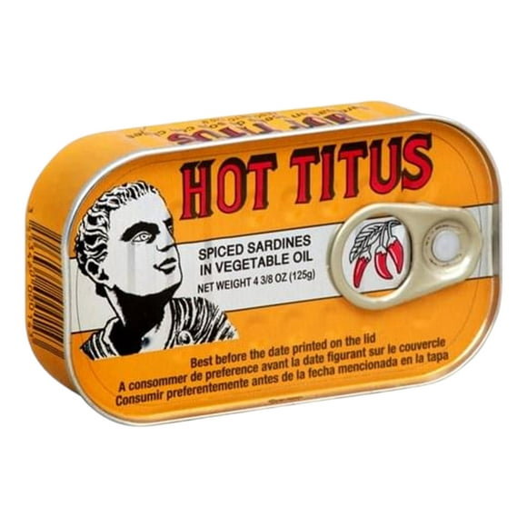 Titus Sardines in  Spicy Soya Oil 125g