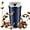 Navy Blue, variant on Mini Stainless Steel Electric Grain Grinder,Mini Stainless Steel - Electric Grain Grinder,Upgrade One Touch Push-Button Stainless Steel Grinding for Beans (Navy Blue)