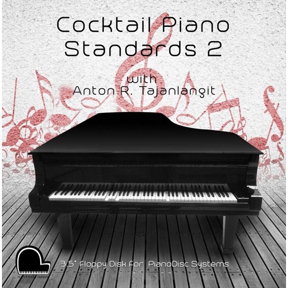 Música para piano automático compatible con PianoDisc, disquete de 3,5"