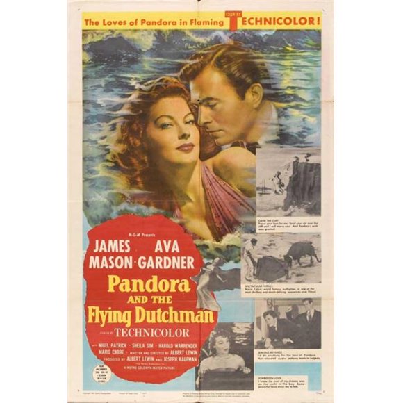 Posterazzi MOVAB26710 Pandora & the Flying Dutchman Movie Poster - 27 x 40 in.