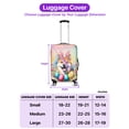 thumbnail image 5 of Happy Easter Shiba Inu with Bunny Ear Headband and Flowers Travel Luggage Cover Shibas Dog Lovers Gifts Idea Suitcase Dust Protective Decor - 13001, 5 of 5