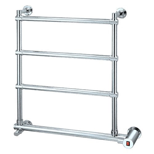 W542 4 Bar Wall Mounted Electric Towel Warmer In Polished Nickel Com Wall Mounted Electric Towel Warmer, Mr Steam Towel Warmer