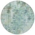 thumbnail image 2 of Addison Rugs Chantille Indoor/Outdoor Transitional Modern Teal Washable Round Rug, 8' x 8', 2 of 6