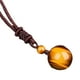 thumbnail image 5 of Colgante de piedra Yinane Unisex Amarillo 16 cm, 5 of 5