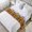 Crimson, Pumpkin Orange, Straw Yellow, Ochre, variant on Farmhouse Fall Bed Runner Queen/Full Size, Thanksgiving Harvest Country Pumpkins Bed Scarf Protector Slipcover for Bedroom Wedding Room Hotel, Bedding Runner Throws for Foot of Beds 83"x20"