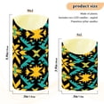 thumbnail image 4 of Aztec Geometric Abstract Pattern Flameless Candles 2 PCS with Remote Realistic Moving Flame LED Tapered Pillar Set for Home Decor, 4 of 7