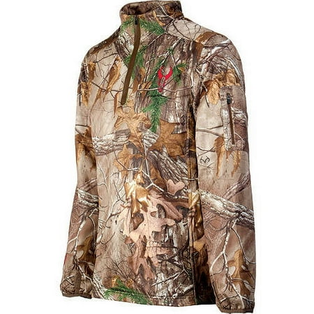 Badlands Men's Specter Mid Weight 1/4 Zip Top, Realtree AP Xtra, Medium