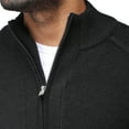 thumbnail image 4 of X RAY JEANS Mens Quarter-Zip Pullover Sweater, Black, M, 4 of 8