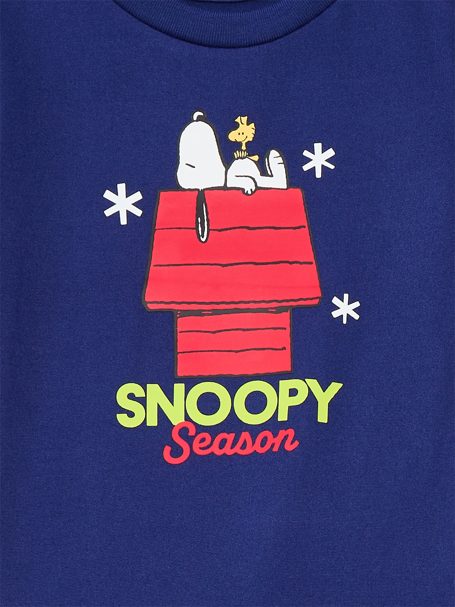 Peanuts Snoopy Unisex Toddler Matching Family Pajamas Top and Pants Set, 2-Piece, Sizes 2T-5T