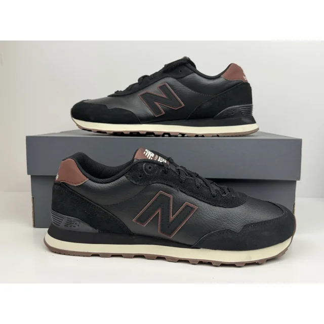 New Balance 515 Classic Sneaker Men’s Size 9.5 Black/Black ML515ADB