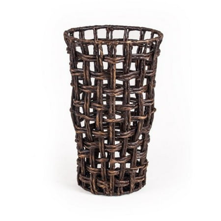 New Rustics Home 16.5H in. Round Water Hyacinth Basket