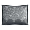 thumbnail image 5 of Grand Avenue Indio 7 Piece Medallion Jacquard Comforter Set California King, 5 of 5
