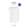 thumbnail image 4 of Jot & Mark Library Kit with 100 Book Card Pockets and Catalog Checkout Cards | Perfect for creating School Classroom, Church, Social Group and Personal Libraries, 4 of 5