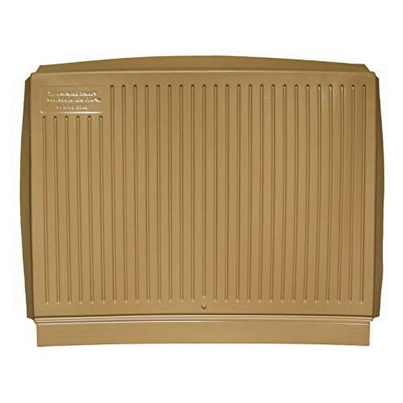 Cabinet Savers 30"x21" Beige Under Sink Kitchen/Vanity Mat, Drip Tray Liner Protects Base from Leaks & Spills, Mold