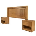 thumbnail image 4 of Recamara KS 3 Piezas Qatar - Natural, 4 of 5