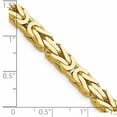 thumbnail image 4 of Primal Gold 14 Karat Yellow Gold 5.25mm Byzantine Chain, 4 of 4