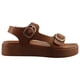 thumbnail image 1 of Sandalias Mujer Aria by Eh! Plataforma Casual cafe 25, 1 of 4