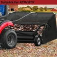 thumbnail image 4 of RVNI 42 in Tow Behind Lawn Sweeper Leaf Collector for Grass Lawn 12 Cu ft Capacity, 4 of 5