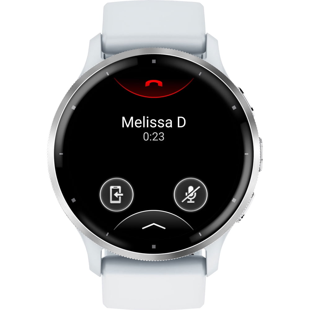 Restored Garmin Venu 3 Health Fitness GPS Smartwatch Silver Steel Bezel (45mm) (Refurbished)