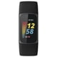 thumbnail image 2 of Fitbit Charge 5 Advanced Fitness & Health Tracker con GPS integrado, herramientas de gestión del estrés, seguimiento del sueño, frecuencia cardíaca 24/7 y más, negro/grafito, talla única (bandas S y L, 2 of 5