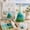 E, variant on DIY Sea Glass Art Kit, Build a Sparkling Christmas Tree with Frosted Ocean Glass, Ideal for Home Decor, Craft Lovers & Holiday Gifts