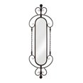 thumbnail image 3 of Accent Plus 10018994 Wall Mirror with Distressed Bronze Metal Frame, Blue, 3 of 3