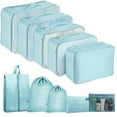 thumbnail image 1 of Juego de 10 bolsas organizadoras de equipaje YEEYAA de Packing Cubes para viajes, 1 of 8