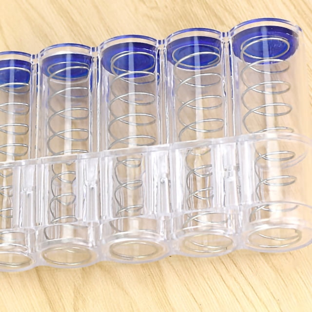 Distributeur de Pièces Distributeur de Pièces Tubes de Rangement de Pièces Organisateur de Pièces Distributeur de Pièces multi-Couches Empilable Grande Capacité Tubes de Rangement de Pièces Boîte à Pièces pour Bureau Banque