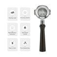 thumbnail image 4 of E61 Group Espresso Machine Portafilter, 58mm Bottomless Handle, Stainless Steel, Detachable Design, 4 of 7