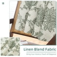 thumbnail image 5 of DriftAway Linen Floral Paisley Green Blackout Curtains for Living Room Bedroom 84 Inch Length 2 Panels Lined Grommet Window Drapes Thermal Farmhouse Country Jacobean Curtains Loden Green, 5 of 8
