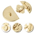 thumbnail image 3 of 1pc Chinese Antique Jewelry Box Buckle Gift Case Lock Buckle Wood Case Lock, 3 of 8