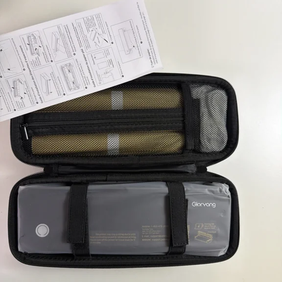 Open Box Inkless Portable Bluetooth Printer Thermal, 8.5x11", Travel-Friendly