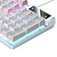 thumbnail image 4 of Teclado mecánico para juegos Hugo con cable 104 teclas Retroiluminación RGB USB blanco, 4 of 4