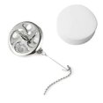 thumbnail image 3 of Siphon Coffee Filters Reusable Stainless Steel Silicone Flannel for Coffee Syphon Pot Filters Accessories Siphon Filters P15F, 3 of 3