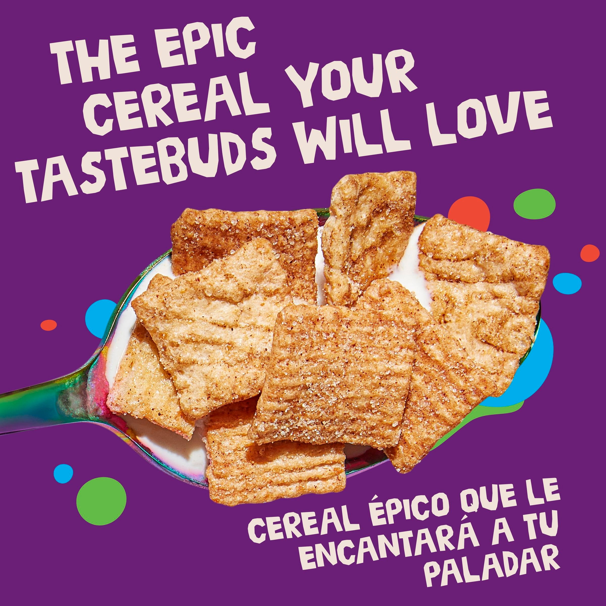 (12 pack) Cinnamon Toast Crunch Breakfast Cereal, Crispy Cinnamon Cereal, 12 oz