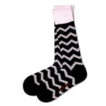 thumbnail image 2 of Zig Zag Men's Funky Striped Dress Socks Love Sock Company, 2 of 4