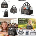 thumbnail image 3 of ZUXONGSY 6 in 1 Back to School Backpack Set for Kids, Camo Deer American Flag Print Insulated Lunch Box Pencil Case Water Bottle Holder Keychain Bookmark, Large Capacity Bookbag for Boys Girls, 3 of 7